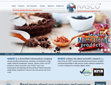 Tablet Screenshot of nasco-nw.com